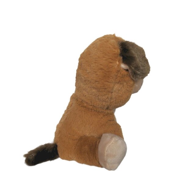 MGS Group Brown Puppy Dog Plush Stuffed Animal 7" - Picture 2 of 6